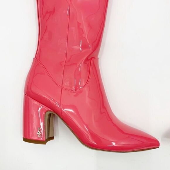 Sam Edelman Hai Patent Boots - Picture 2 of 6
